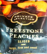 Peaches Freestone Sliced AF Only 16 oz